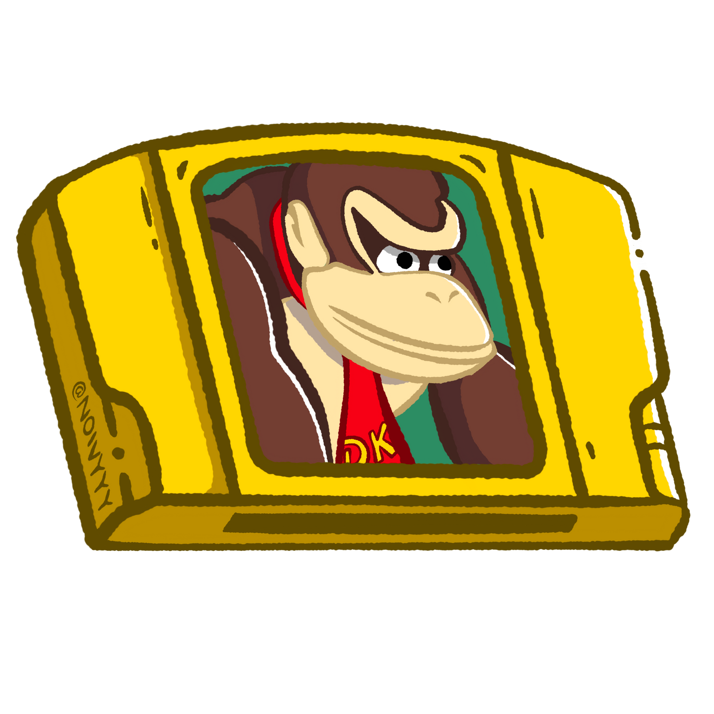 Donkey Kong 64 Vinyl Sticker