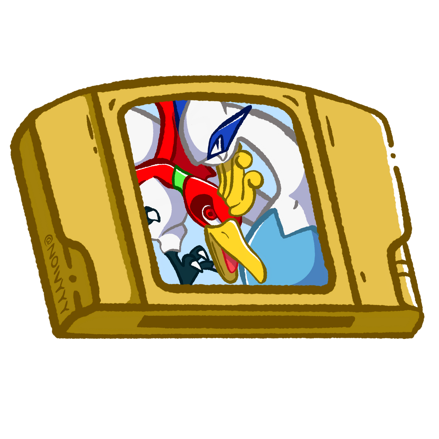 Pokemon Stadium 2 Vinyl Sticker