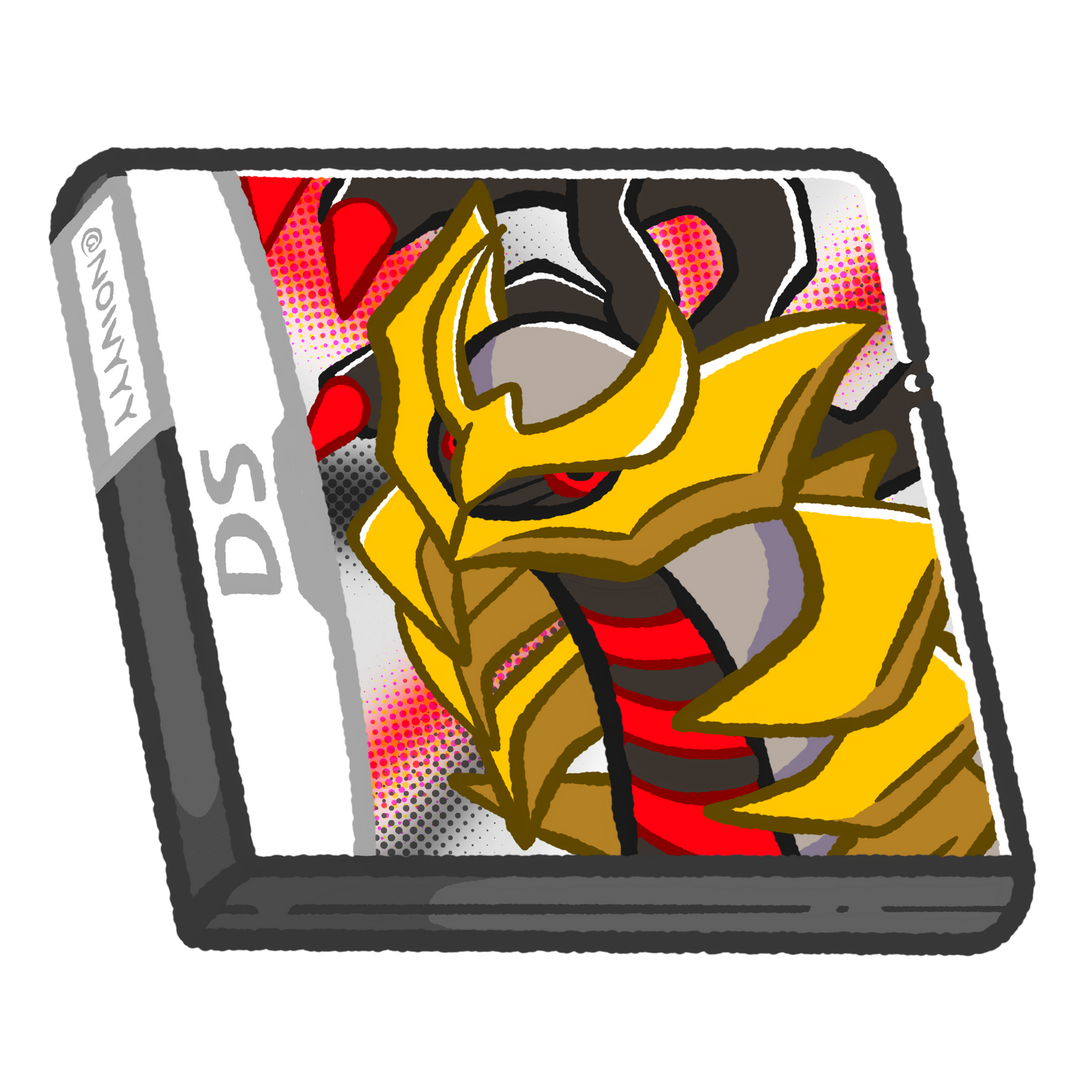 Pokemon Platinum Vinyl Sticker