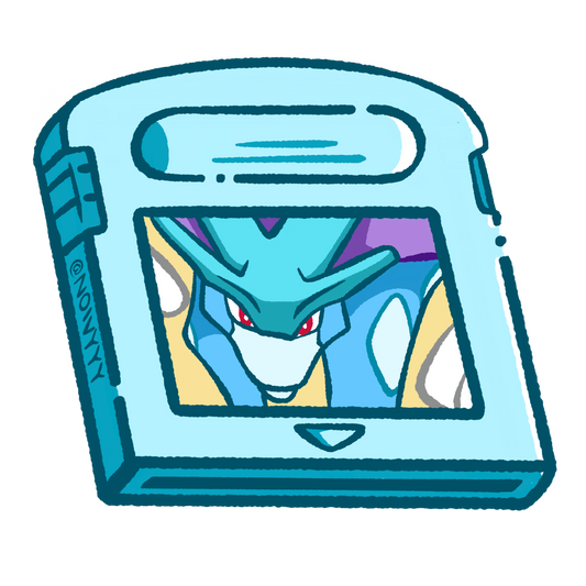 Pokemon Crystal Vinyl Sticker