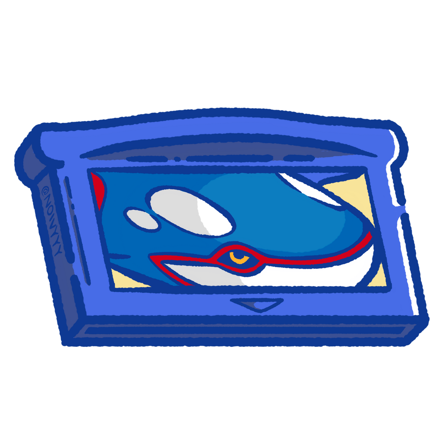 Pokemon Sapphire Vinyl Sticker