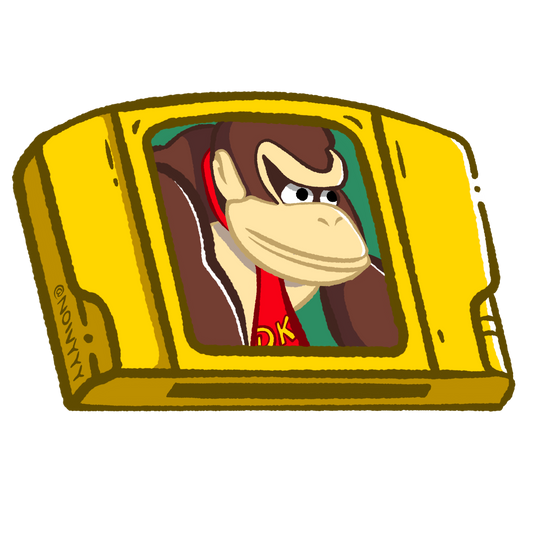 Donkey Kong 64 Vinyl Sticker