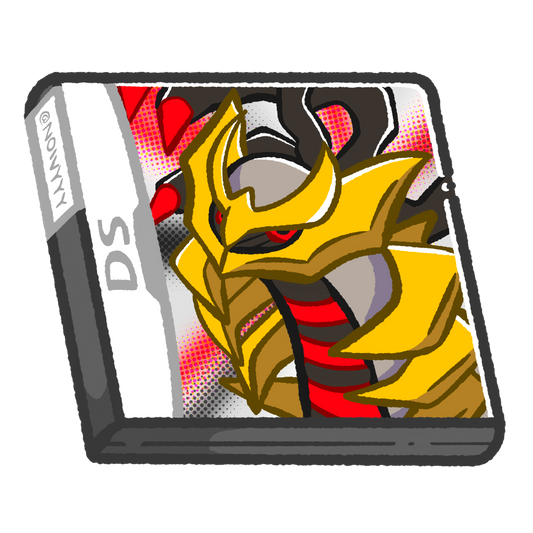 Pokemon Platinum Vinyl Sticker