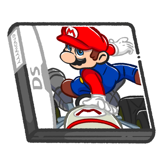 Mario Kart DS Vinyl Sticker